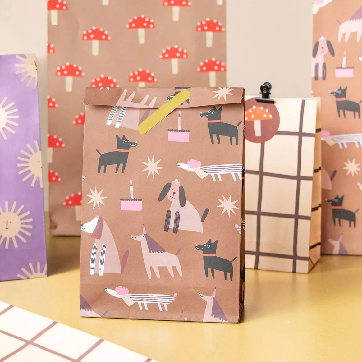 Papiertüten "Dogs" Kado Design 