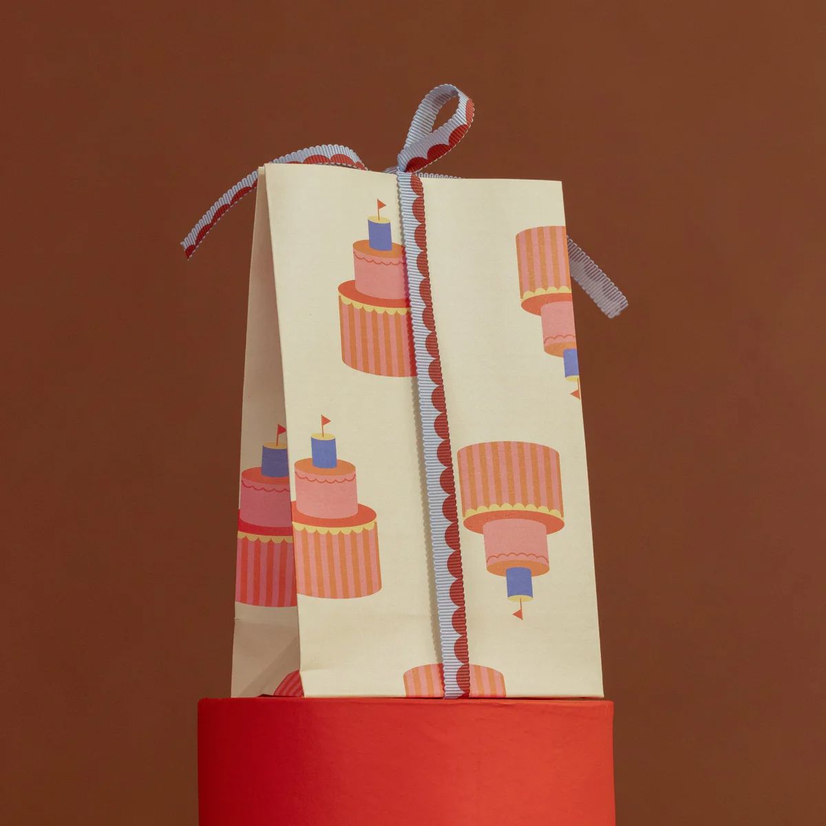 Papiertüten Set "Partycake" (5 Stück) Papiertüte Kado Design 