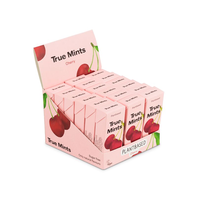 Pastillen "True Mints-Kirsche" Süßigkeit True Co 