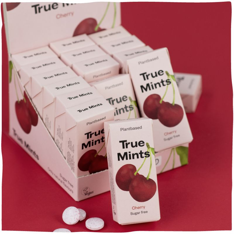 Pastillen "True Mints-Kirsche" Süßigkeit True Co 