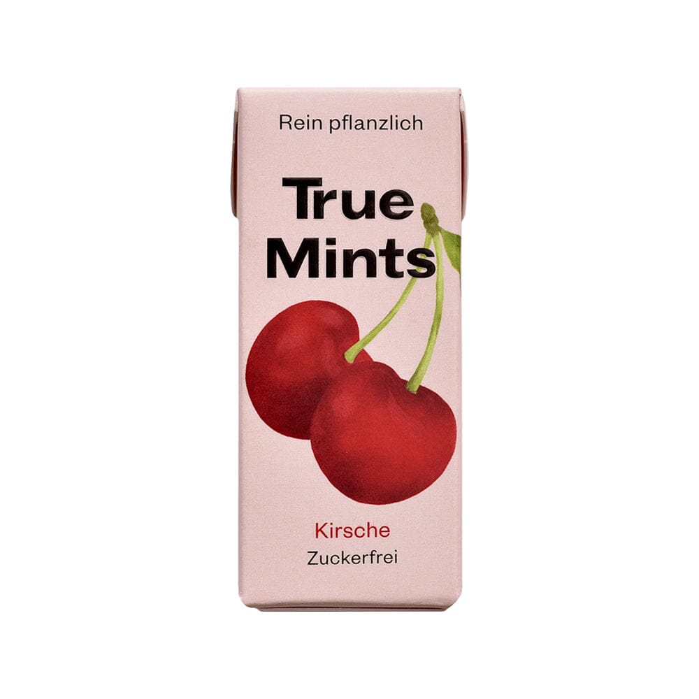 Pastillen "True Mints-Kirsche" Süßigkeit True Co 