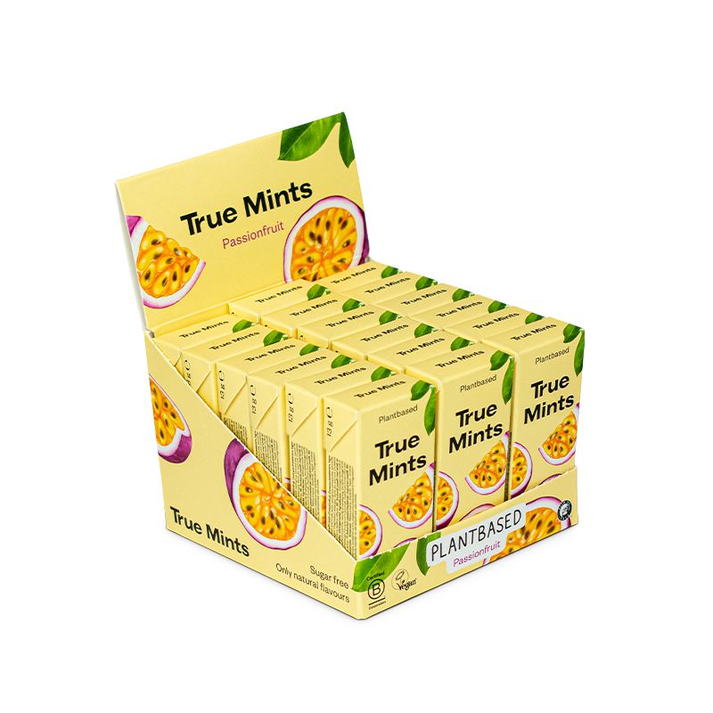 Pastillen "True Mints-Passionsfrucht" Süßigkeit True Co 