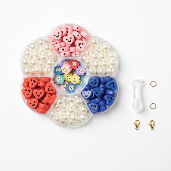 Perlen Set "Happy" Perlen Folia 