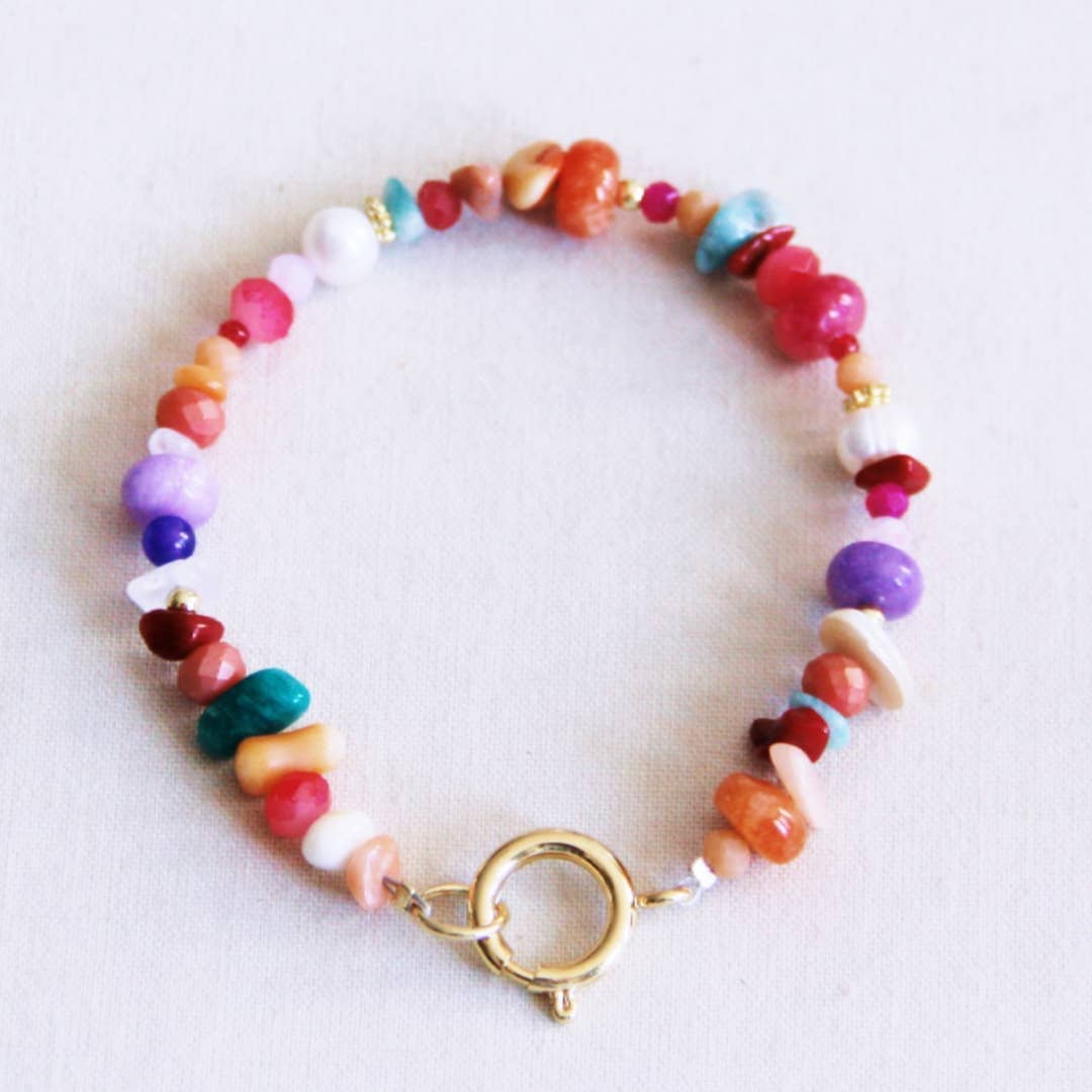 Perlenarmband "Color Mix" Armband Bazou 