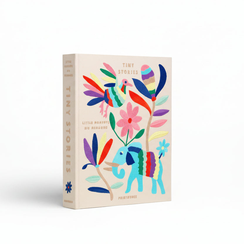 Photoalbum bestickt "Tiny Stories" PRINTWORKS 