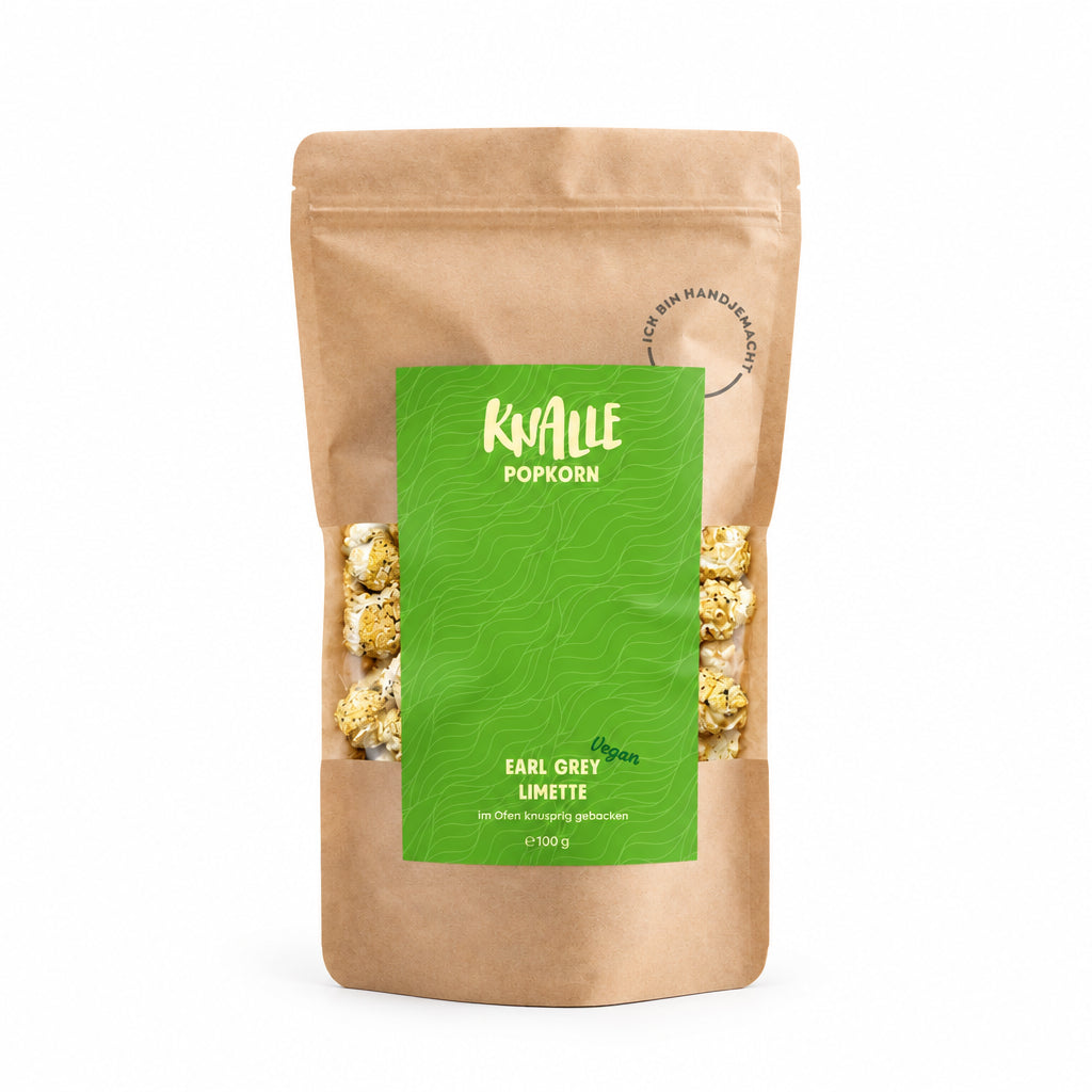 Popcorn "Earl Grey Limette" Süßigkeit Knalle 