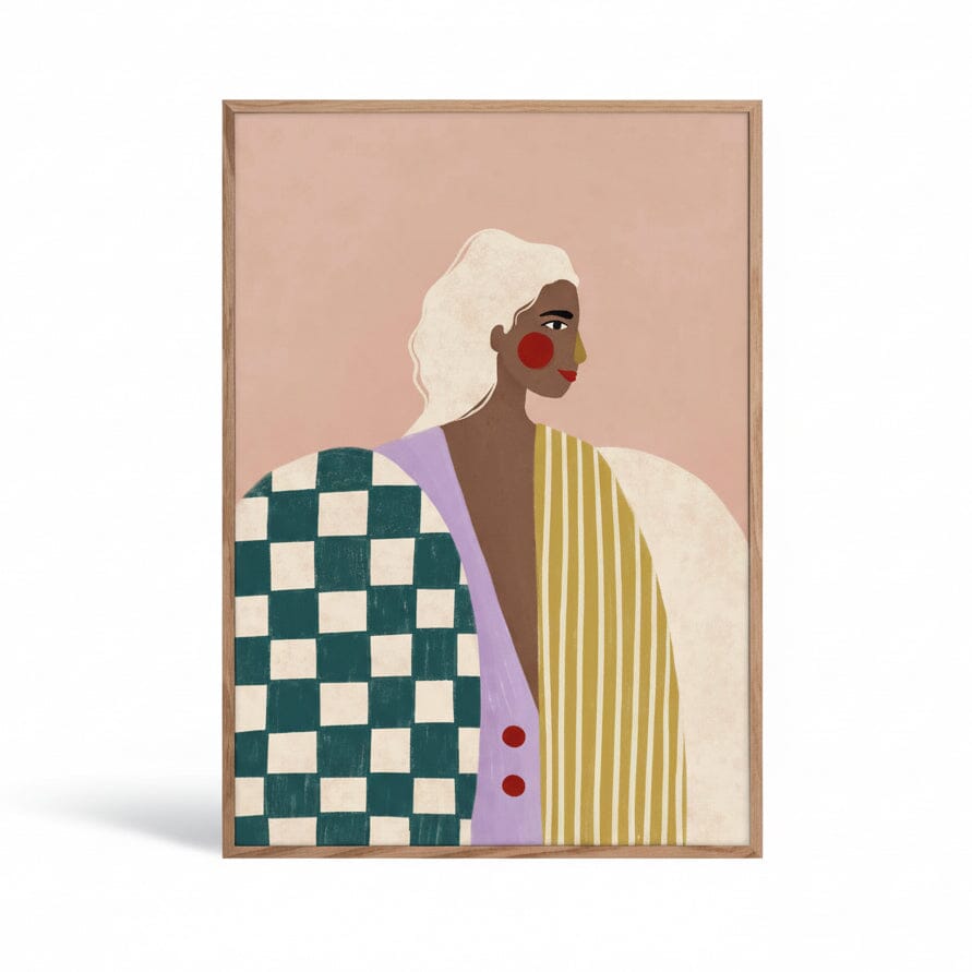 Poster "Ausgefallene Bluse" - 30x40cm Poster Pictufy 