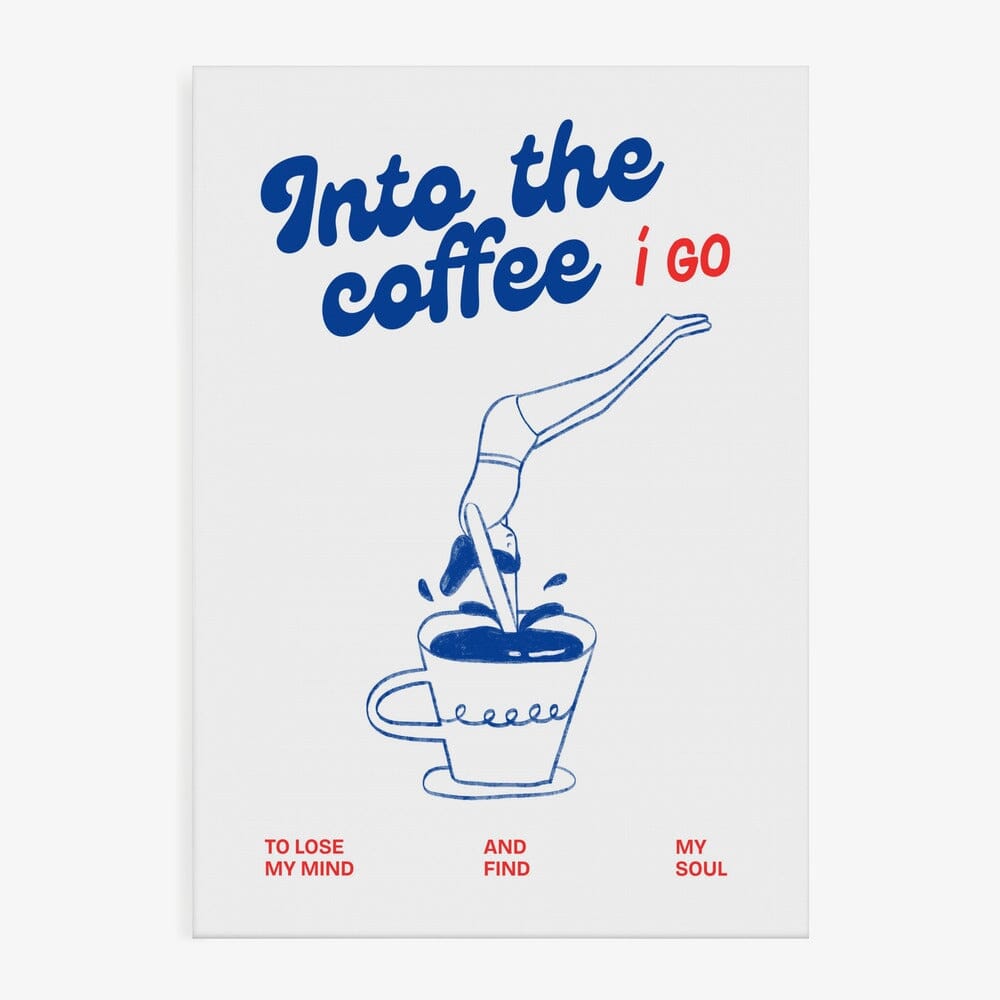 Poster "Coffee Diver" - 30x40cm Poster Pictufy 