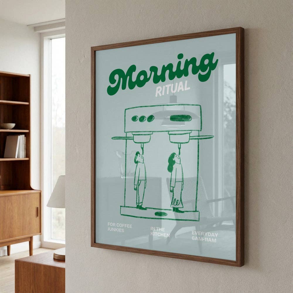 Poster "Morning Ritual" - 30x40cm Poster Pictufy 