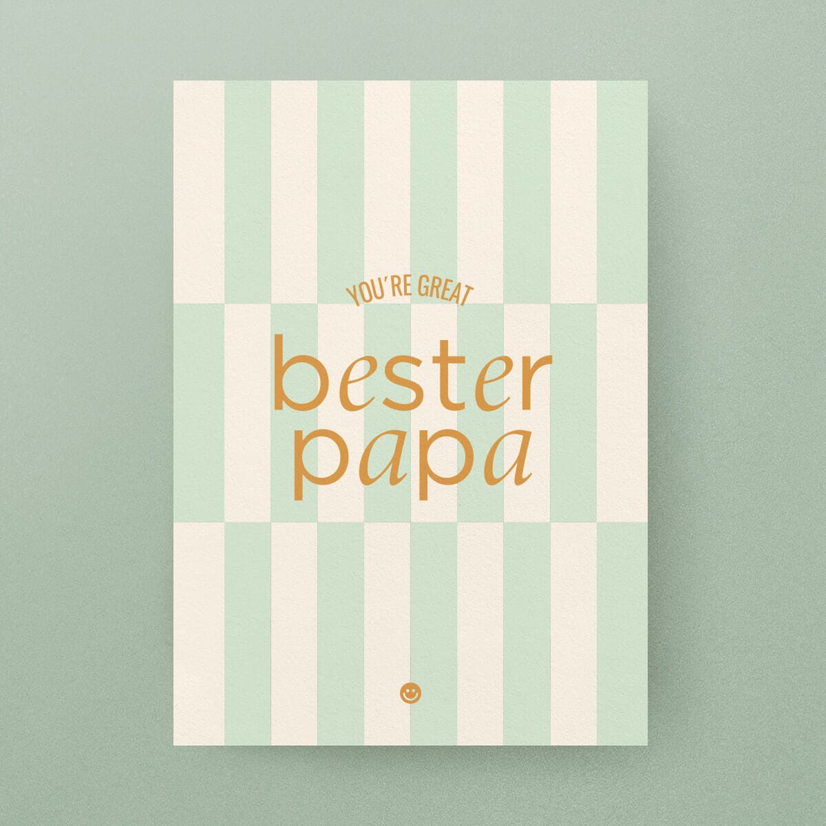 Postkarte "bester Papa" Postkarte Studio Ciao 