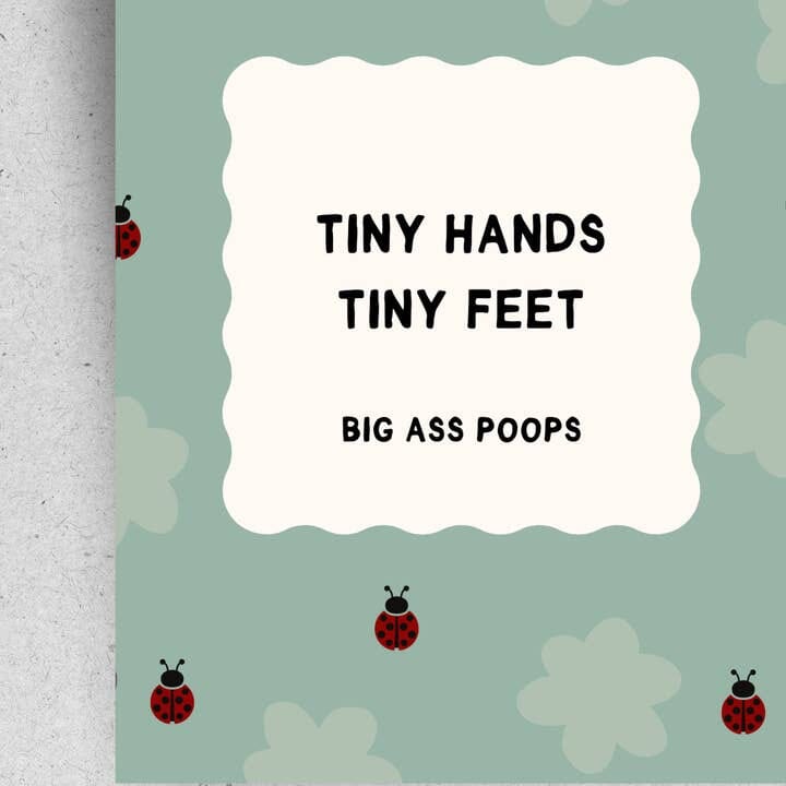 Postkarte "Big Ass Poops" Postkarte Pinlin 