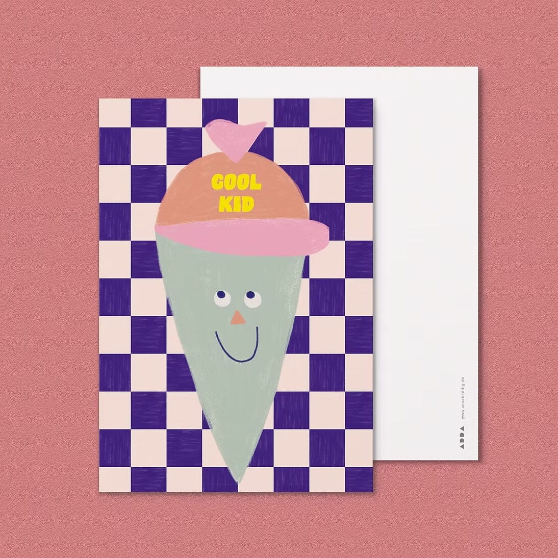 Postkarte "Cool Kid" Postkarte Anna Beddig 
