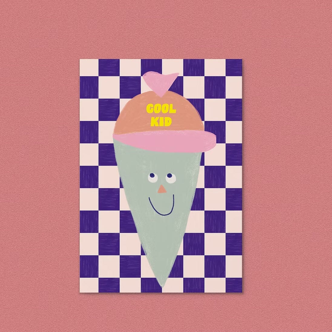 Postkarte "Cool Kid" Postkarte Anna Beddig 