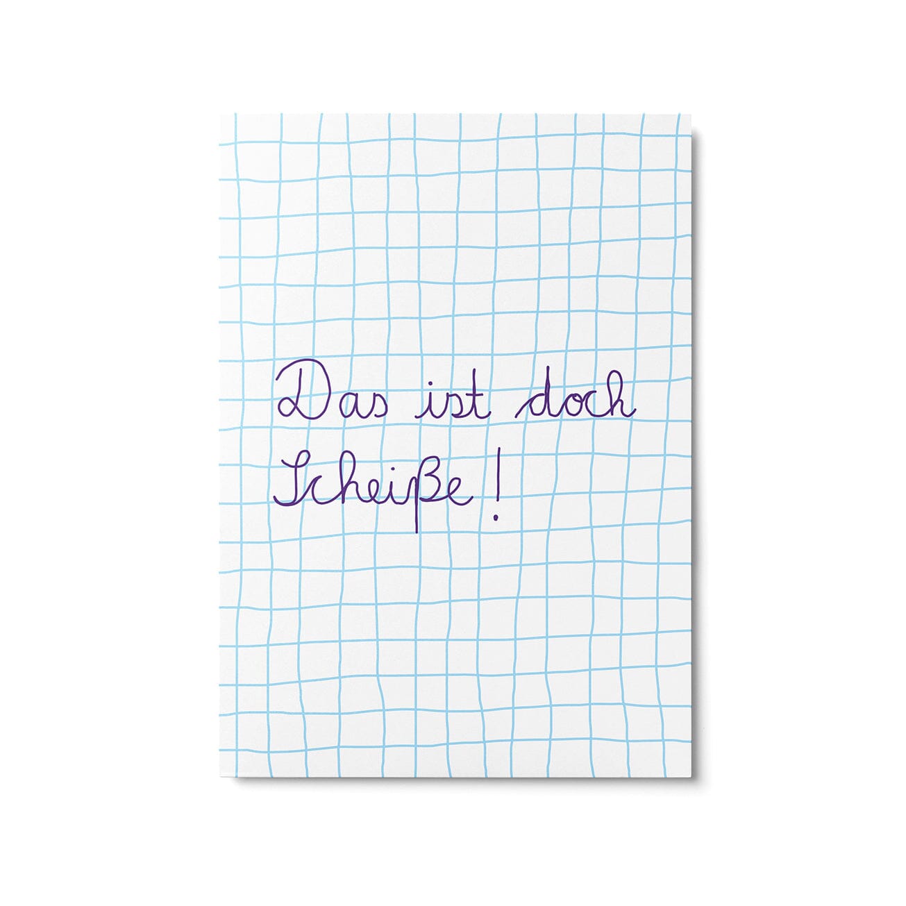 Postkarte "Das ist doch scheiße!" Postkarte Unter Pinien 