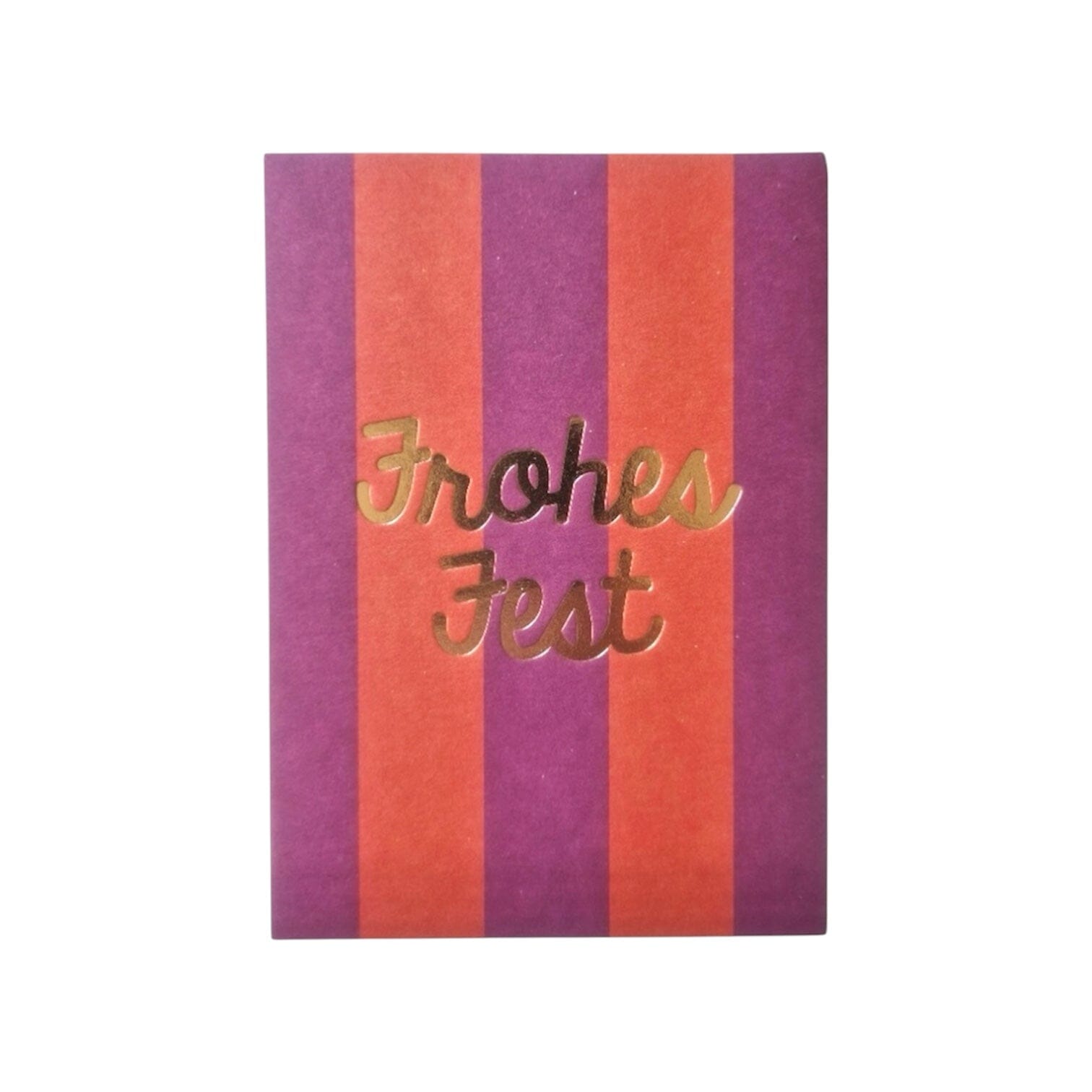 Postkarte "Frohes Fest" Postkarte ava&yves 