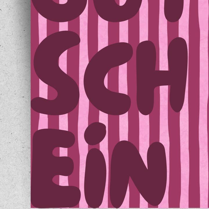 Postkarte "Gutschein" Postkarte Pinlin 