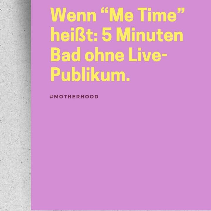 Postkarte "Me Time - 5 Minuten" Postkarte Pinlin 