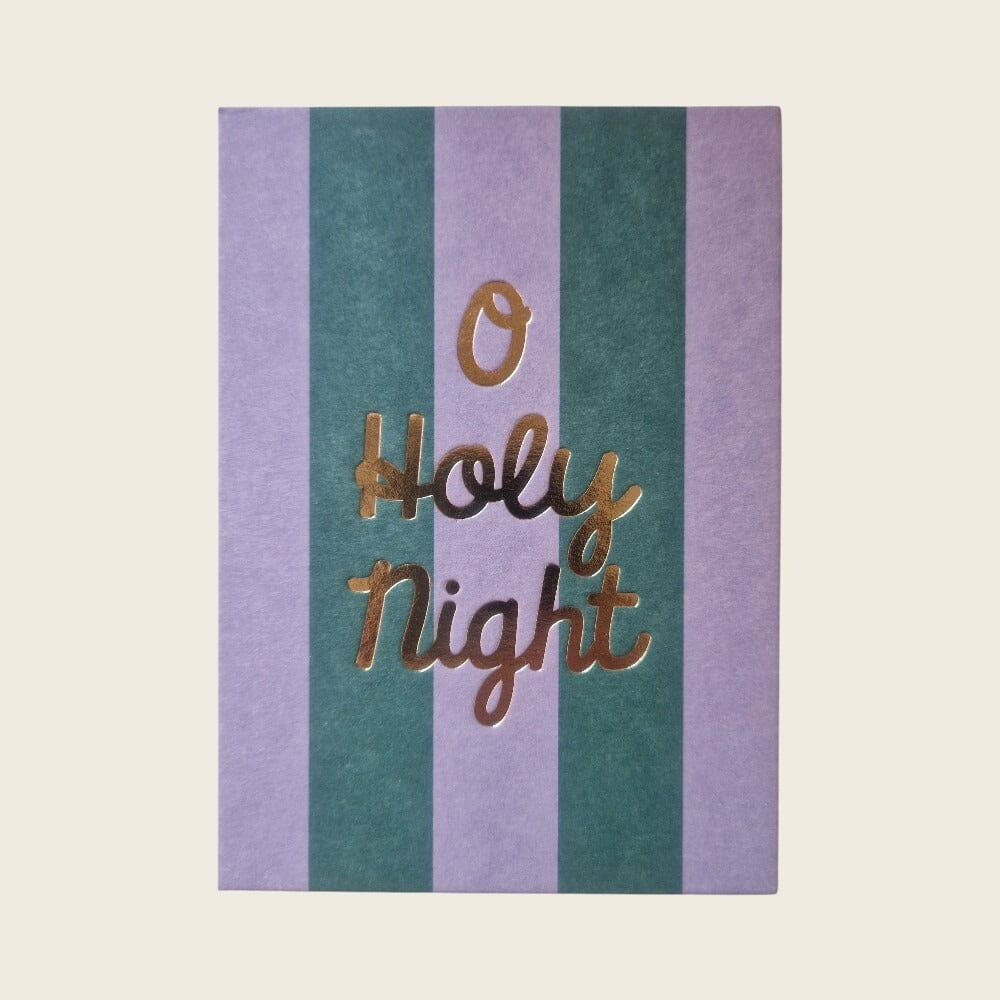 Postkarte "O Holy Night" Postkarte ava&yves 