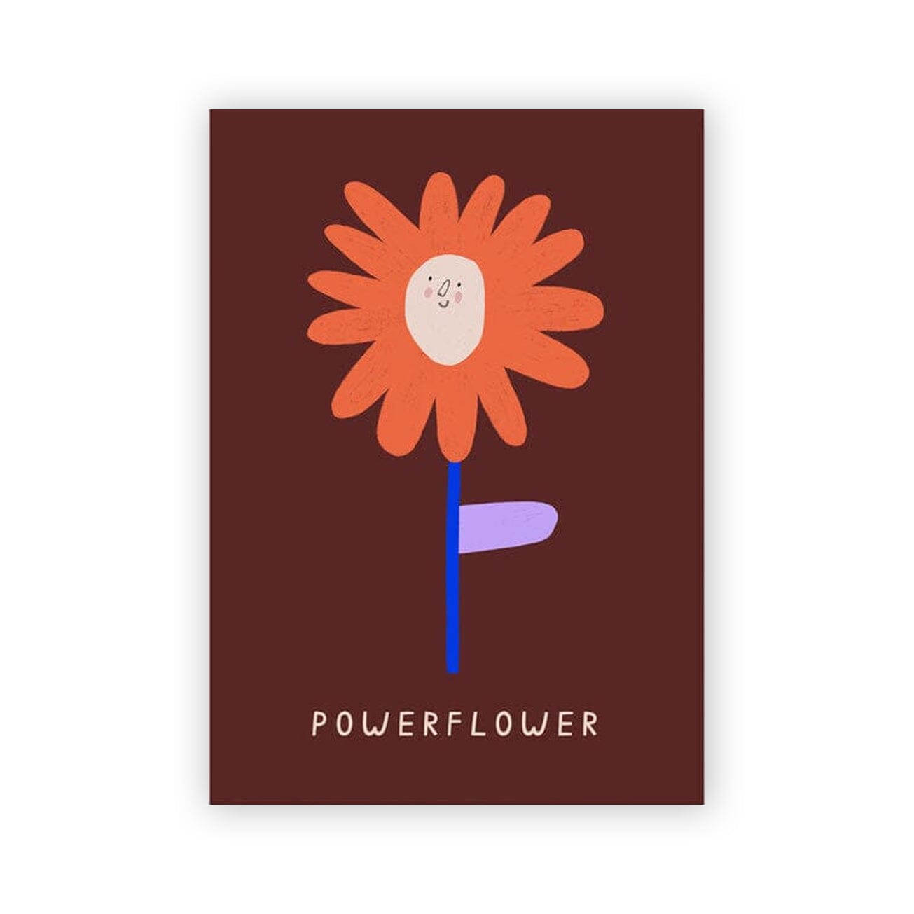 Postkarte "Powerflower" Postkarte Anna Katharina Jansen 