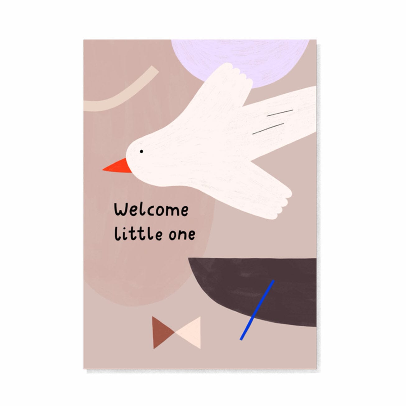 Postkarte "Welcome little one" Postkarte Anna Katharina Jansen 