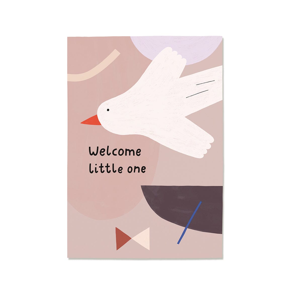 Postkarte "Welcome little one" Postkarte nuukk 