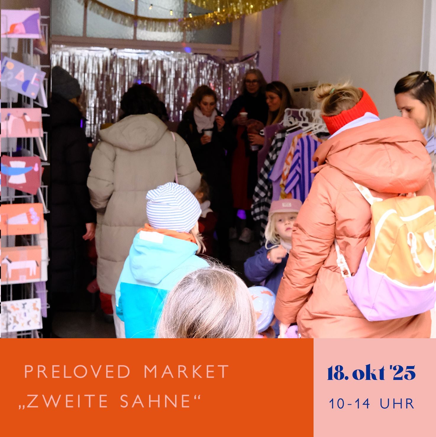 Pre-Loved Market "Zweite Sahne" Event Matsch mit Sahne 