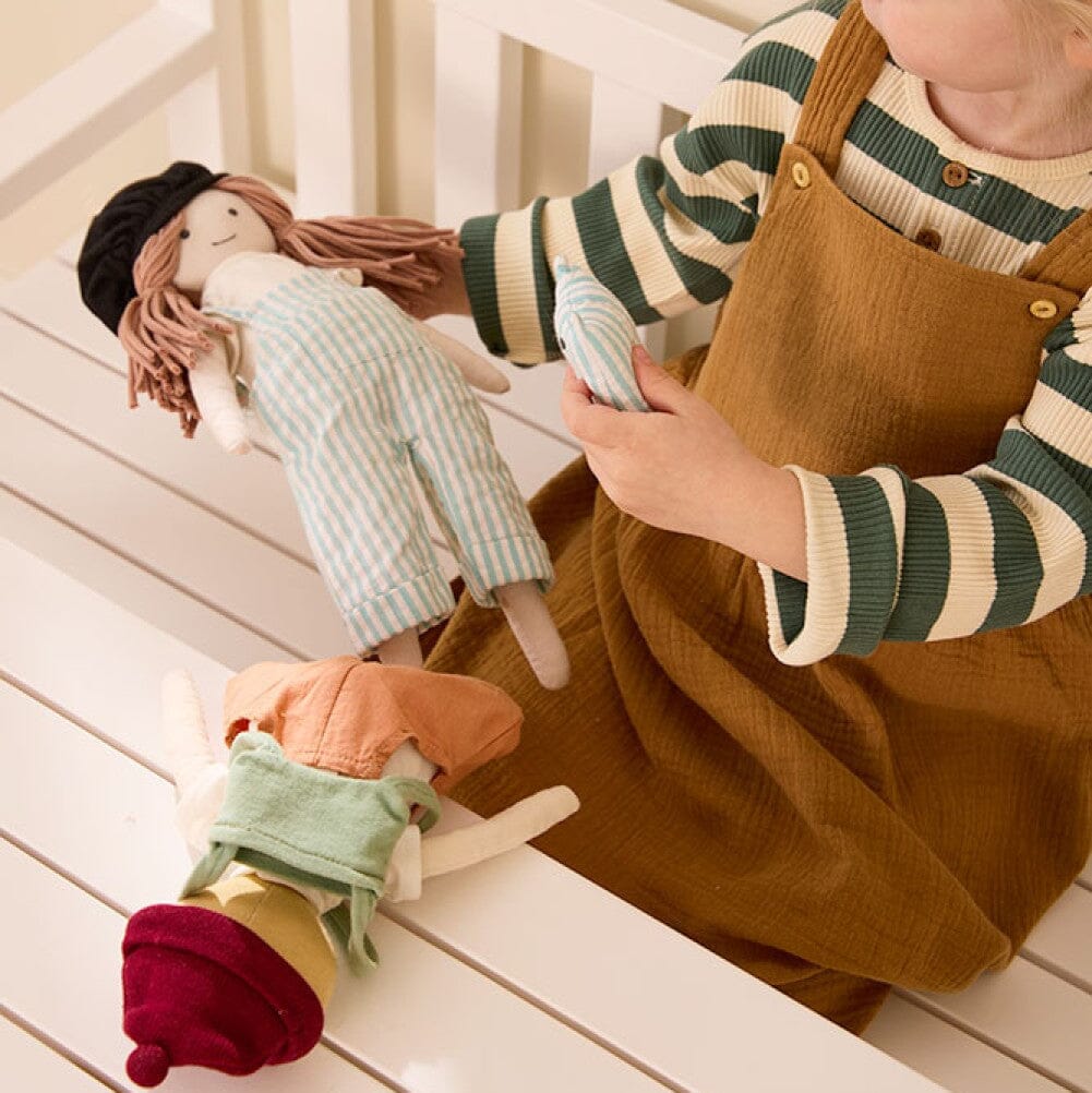 Puppe aus Stoff "Nils" Kuscheltier Kids Concept 