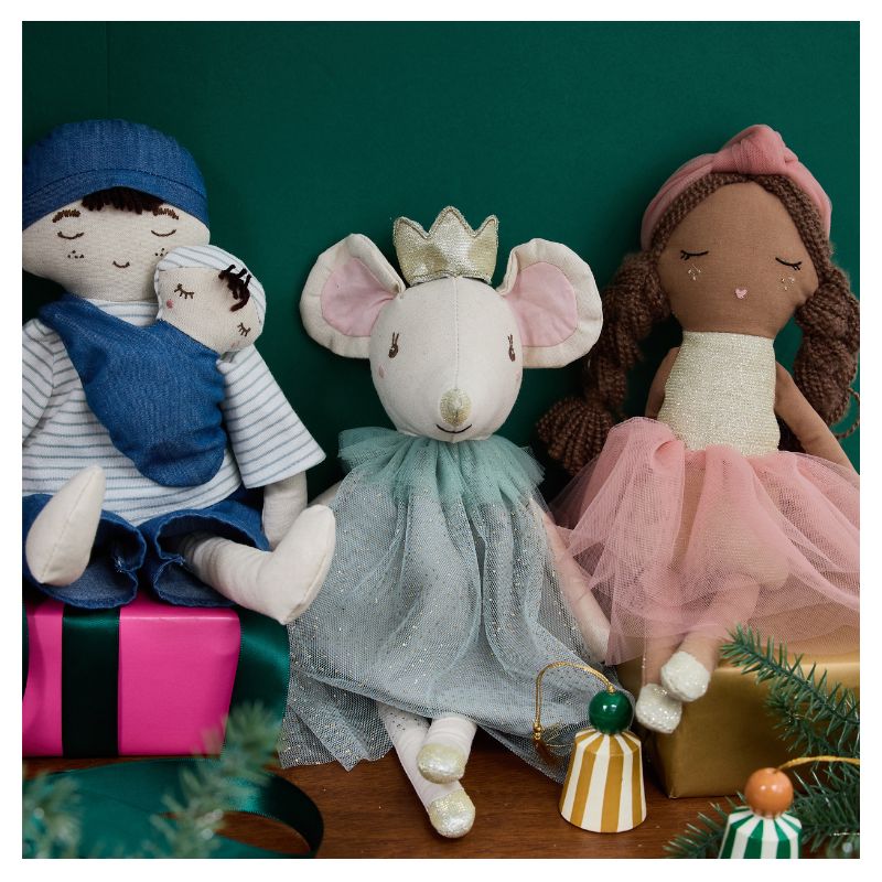 Puppe "Papa & Baby" Le petit Souk 