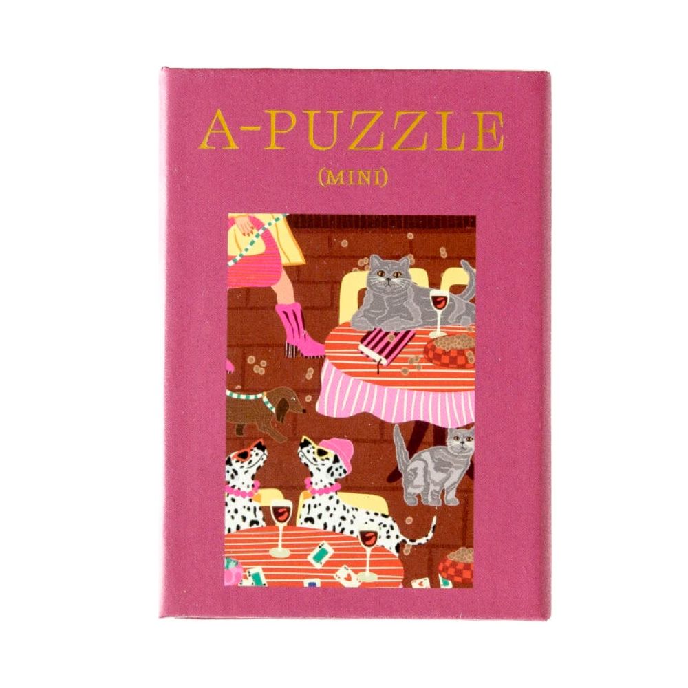 Puzzle 100 Teile "Mini" Puzzles A-Journal Hunde & Katzen 