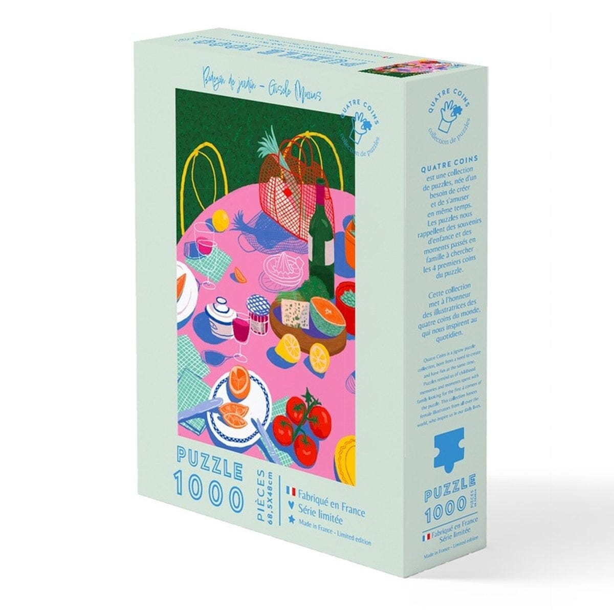 Puzzle 1000 Teile "Picknick im Garten" Puzzles La petite épicerie 