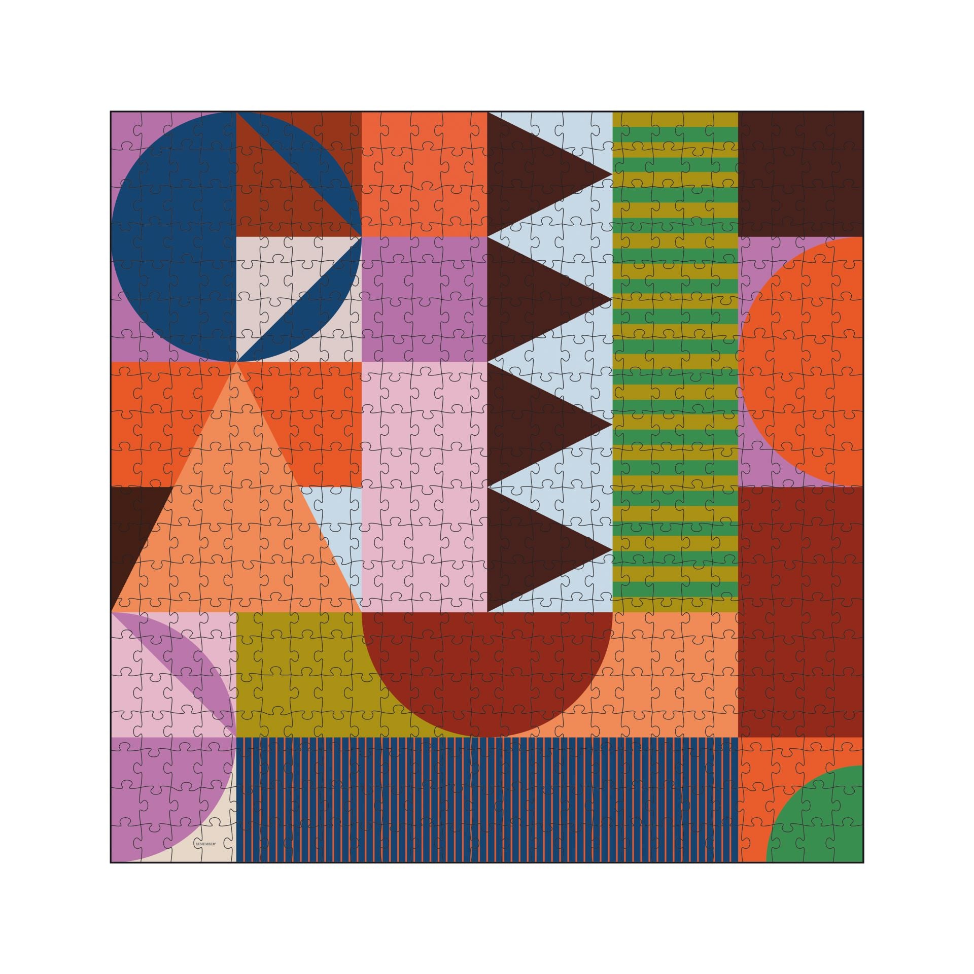 Puzzle 500 Teile "Patch" Puzzles REMEMBER 