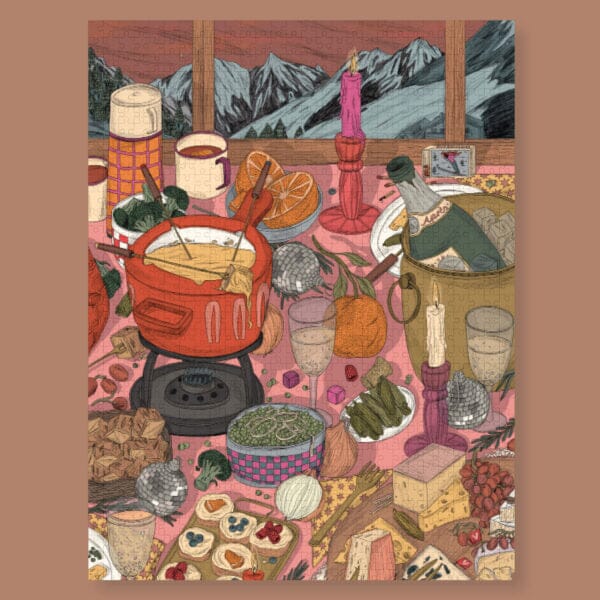 Puzzle wonderpieces "Cheesy Love" Puzzles Familiar Faces Verlag 