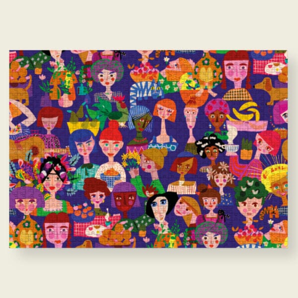 Puzzle wonderpieces "What if spring lasted forever?" Puzzles Familiar Faces Verlag 