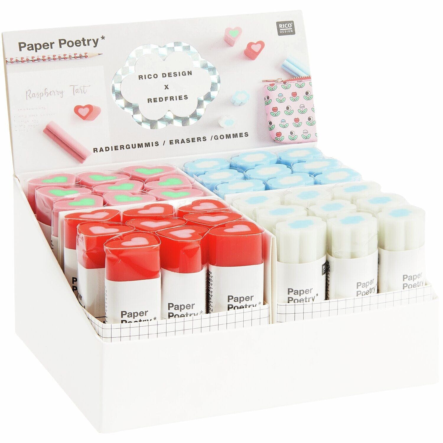 Radiergummi "Eye Candy" Radiergummi Rico Design 