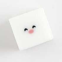 Radiergummi "Tiere" Radiergummi Rico Design Gelb/Weiß 