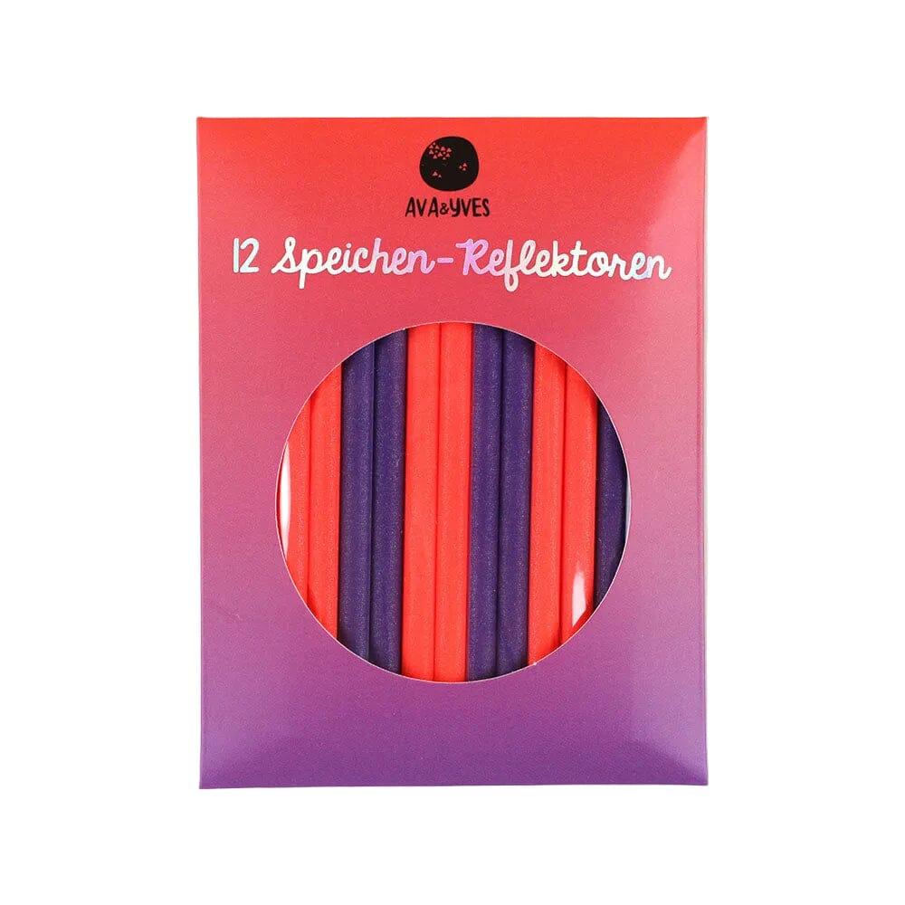 Reflektoren "Speichen" Speichen Clip ava&yves neonpink/violett 