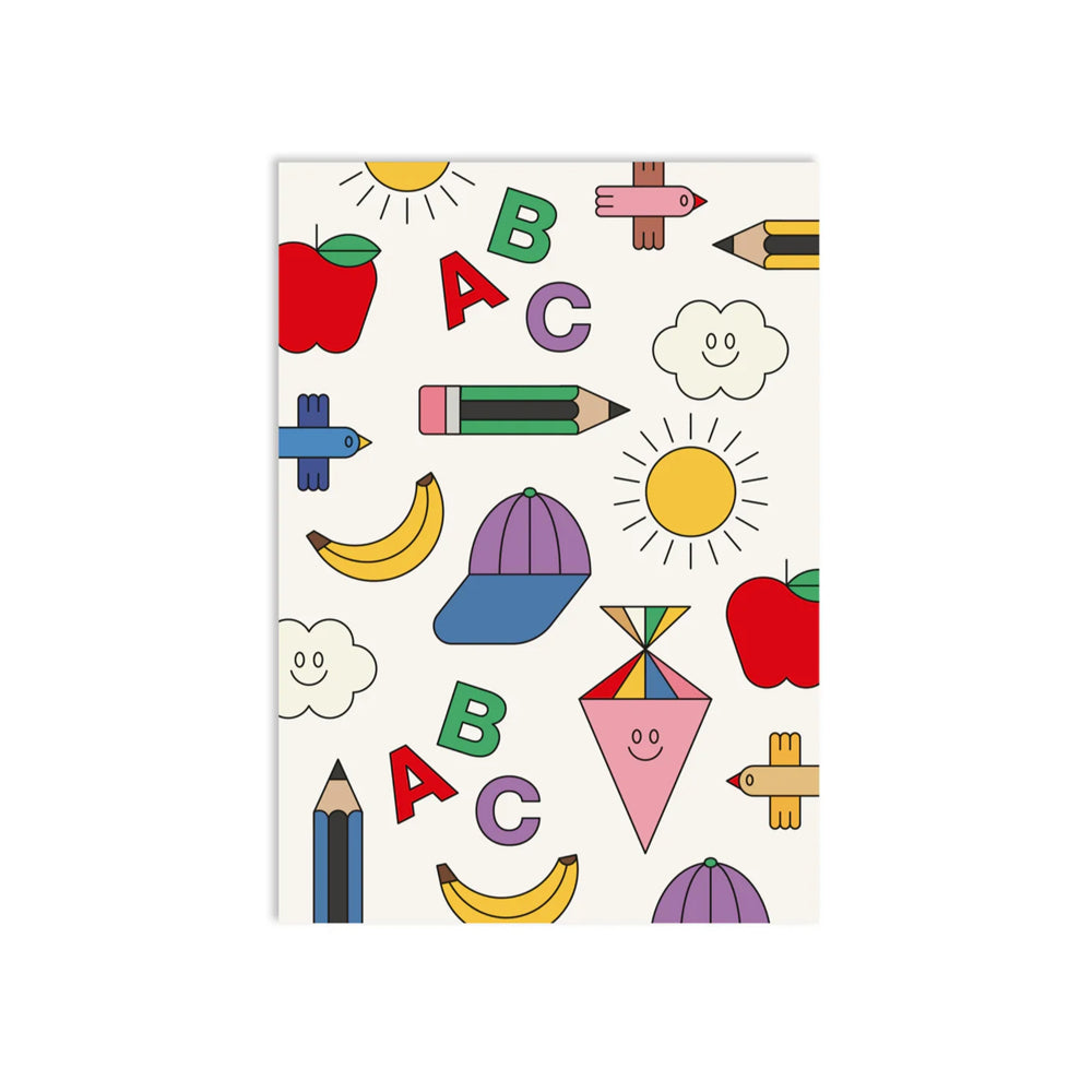Postkarte "School Fun"