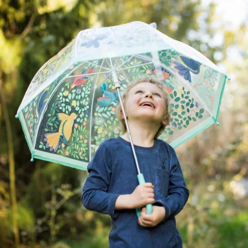 Regenschirm "Blumen & Vögel" Regenschirm Djeco 