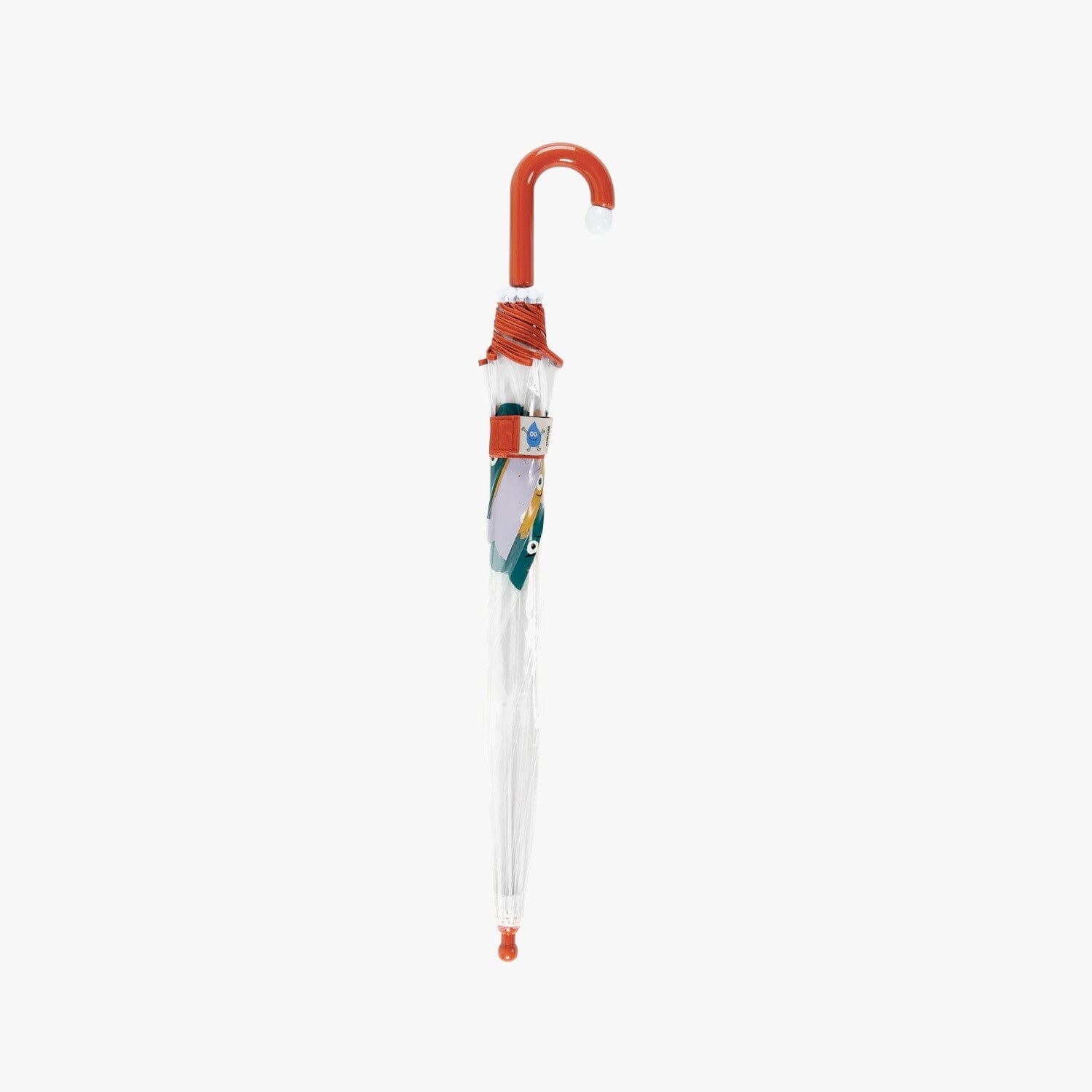 Regenschirm für Kinder "Transparent" Clima Umbrellas Rot 
