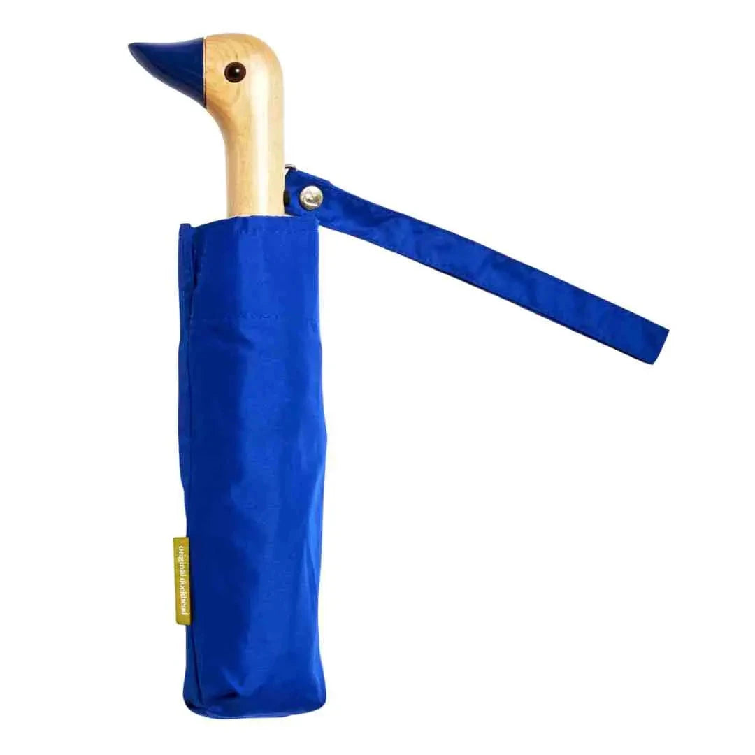 Regenschirm kompakt "Uni" Original Duckhead Blau 