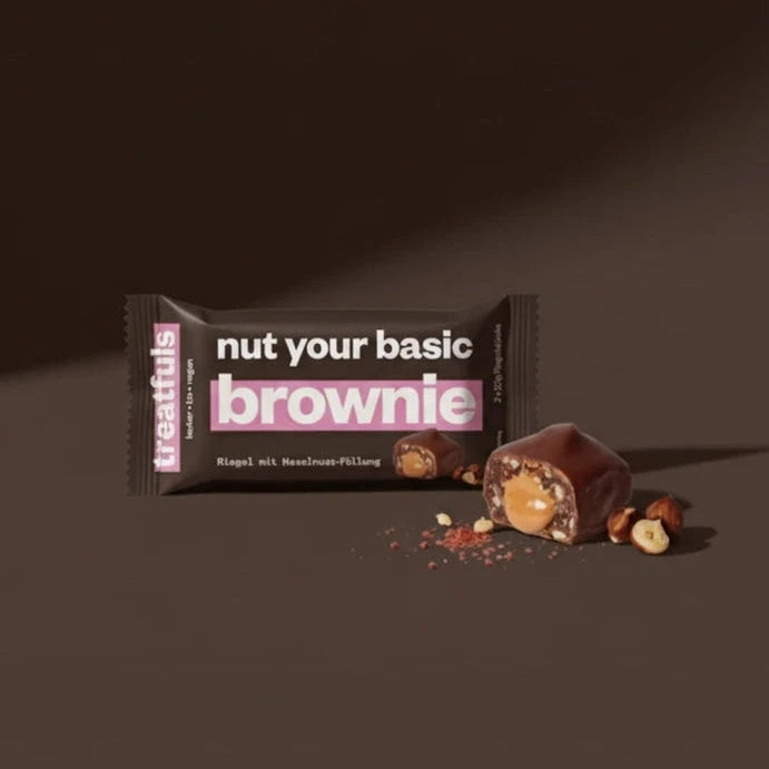 Riegel "brownie-dunkle Schoko Haselnuss" Süßigkeit treatfuls 