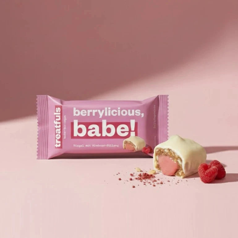 Riegel "Weiße Schoko Himbeere" Süßigkeit treatfuls 