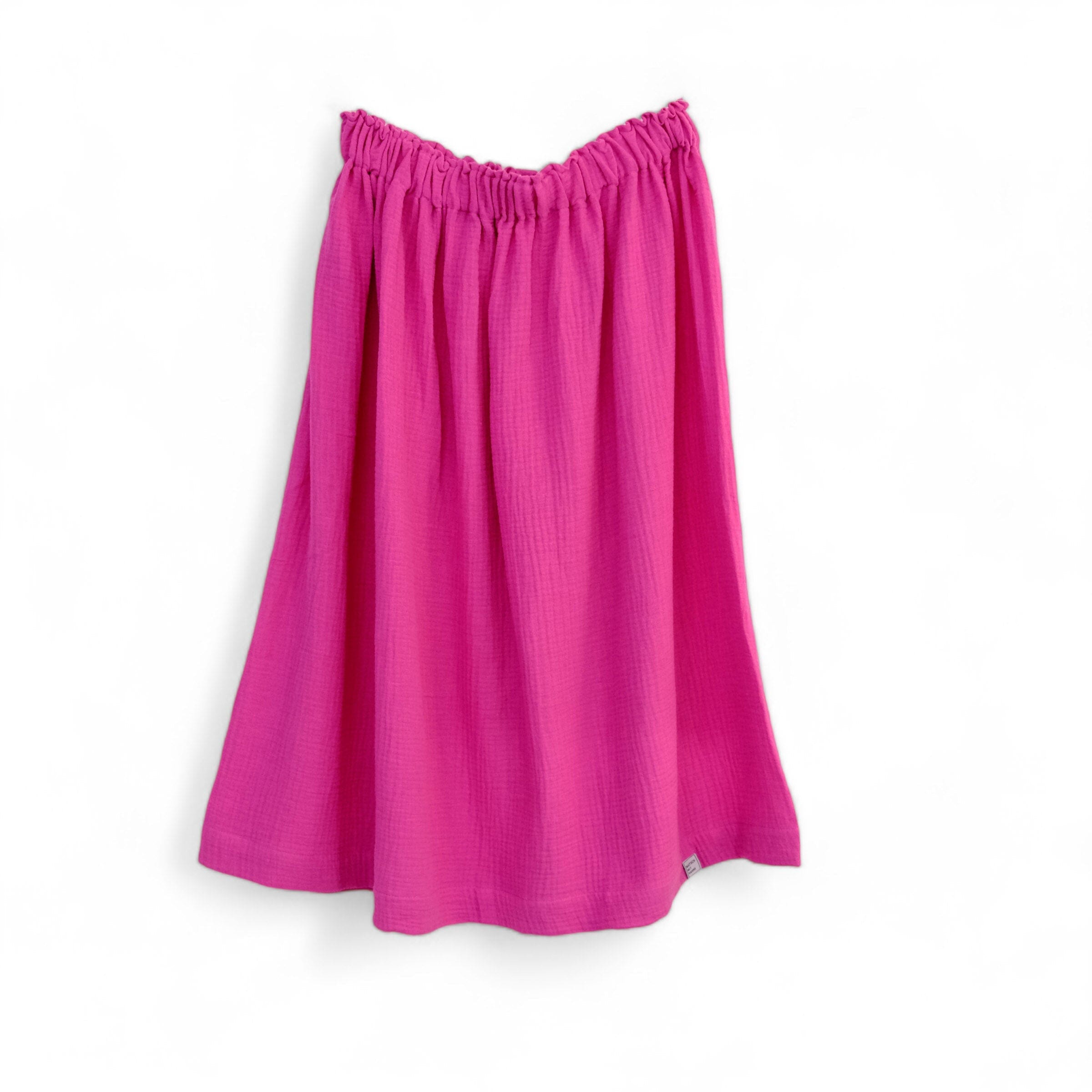 Rock Midi "Musselin" Rock Matsch mit Sahne Pink 36/38 (S/M) 