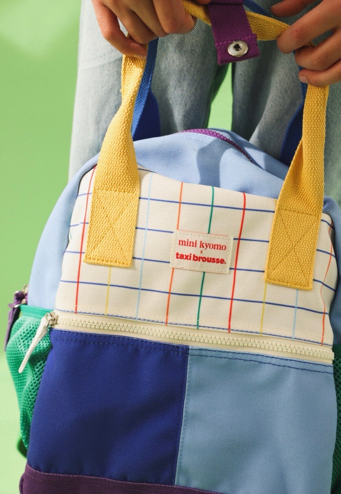 Rucksack "Colorblock and Notebook" Taxi Brousse Rucksack Mini Kyomo 