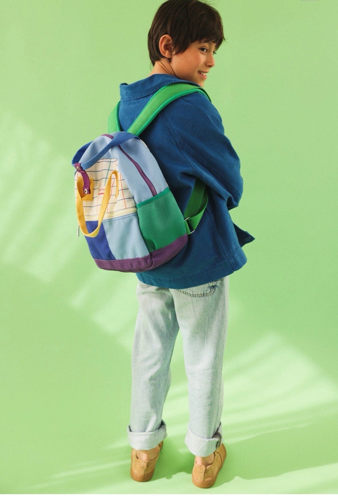 Rucksack "Colorblock and Notebook" Taxi Brousse Rucksack Mini Kyomo 