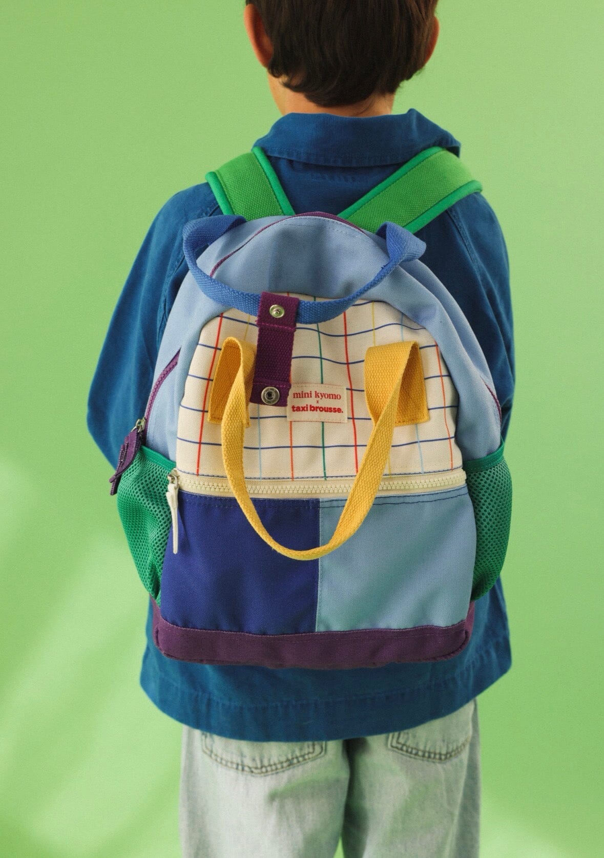 Rucksack "Colorblock and Notebook" Taxi Brousse Rucksack Mini Kyomo 