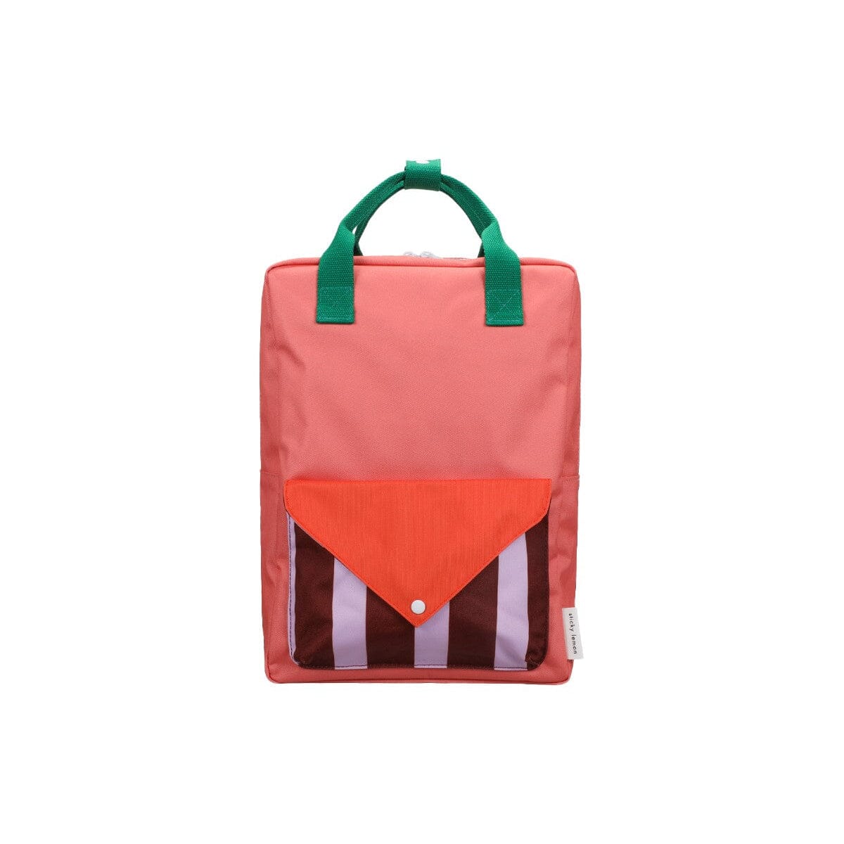 Rucksack Envelope Large "sticky memories" Rucksack Sticky Lemon peachy pink 