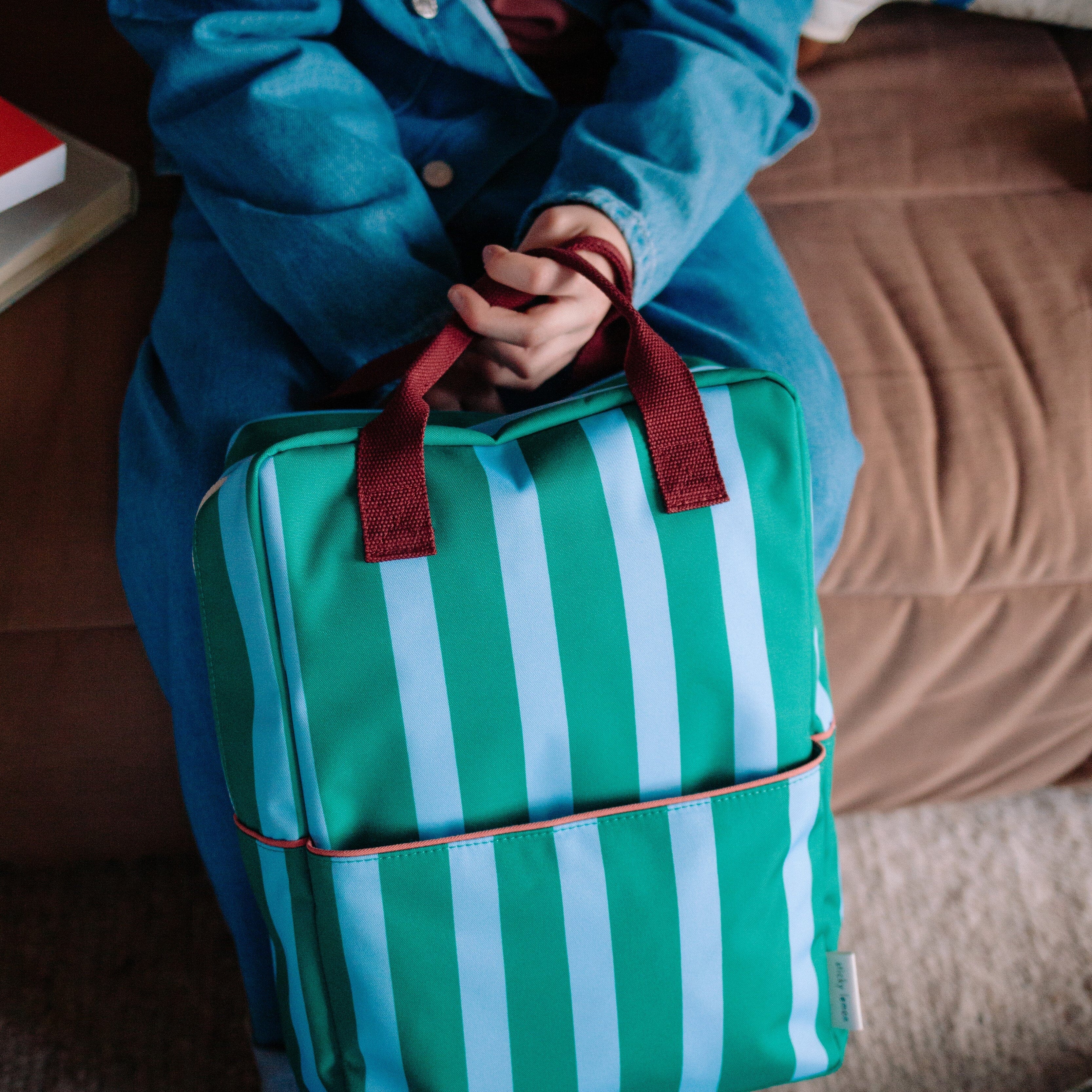 Rucksack Large stripes "sticky memories" Rucksack Sticky Lemon 