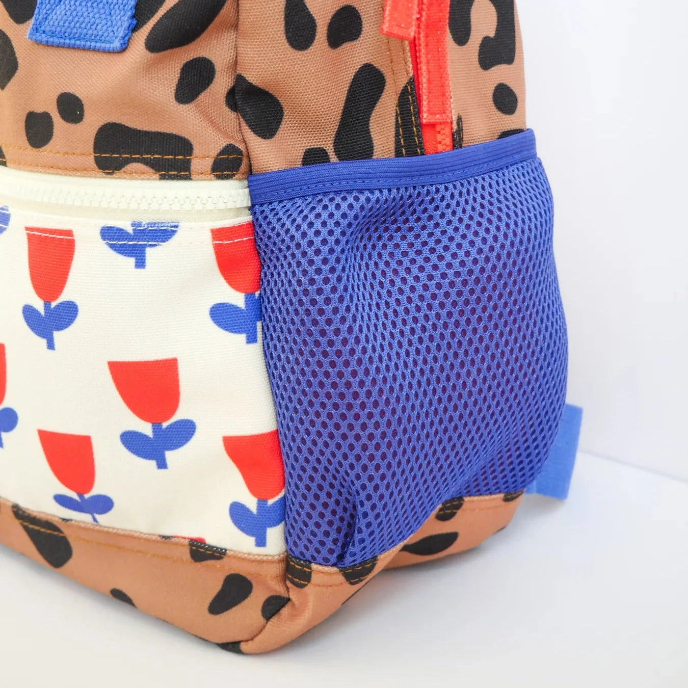 Rucksack "Leopard and Flowers" Taxi Brousse Rucksack Mini Kyomo 