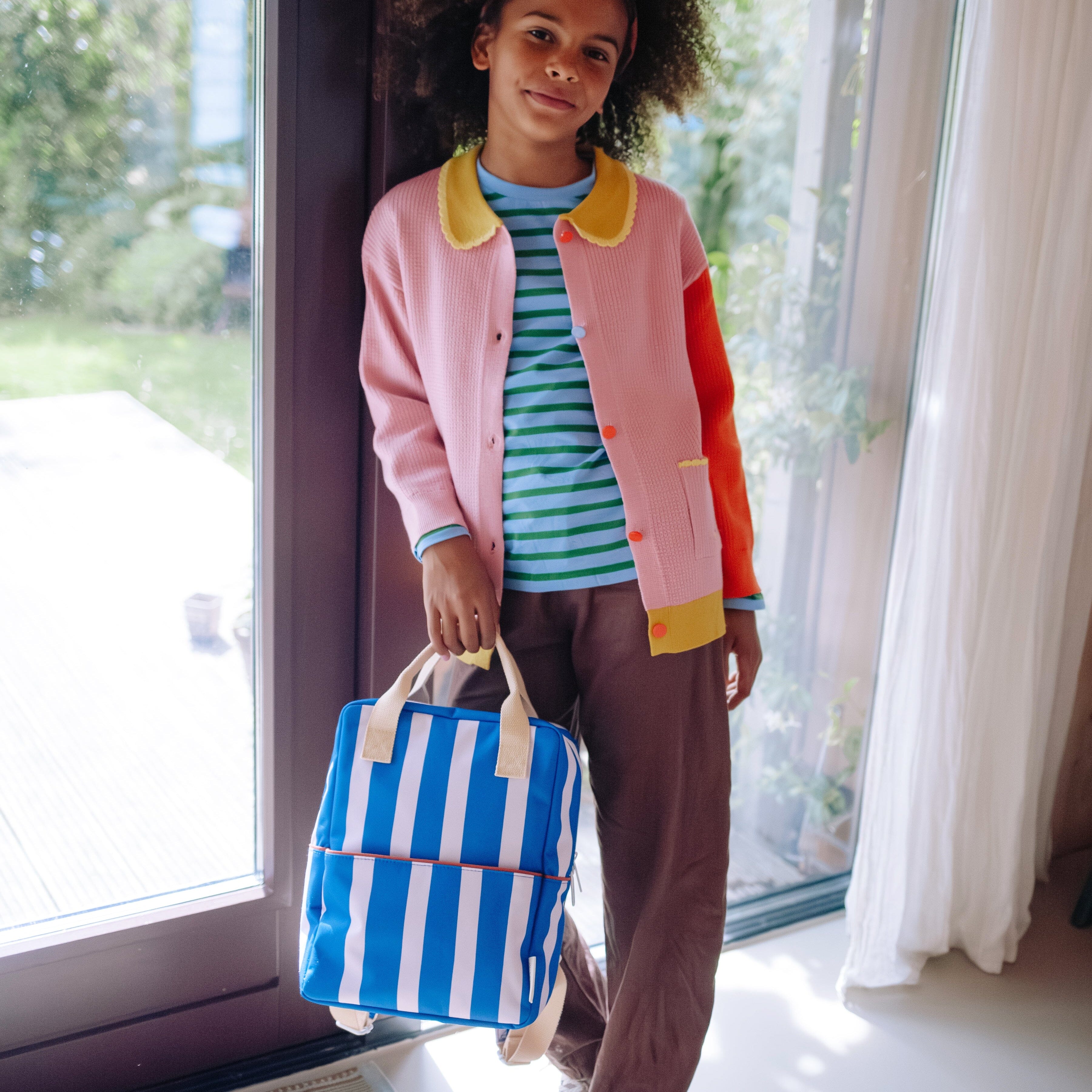 Rucksack medium stripes "sticky memories" Rucksack Sticky Lemon 